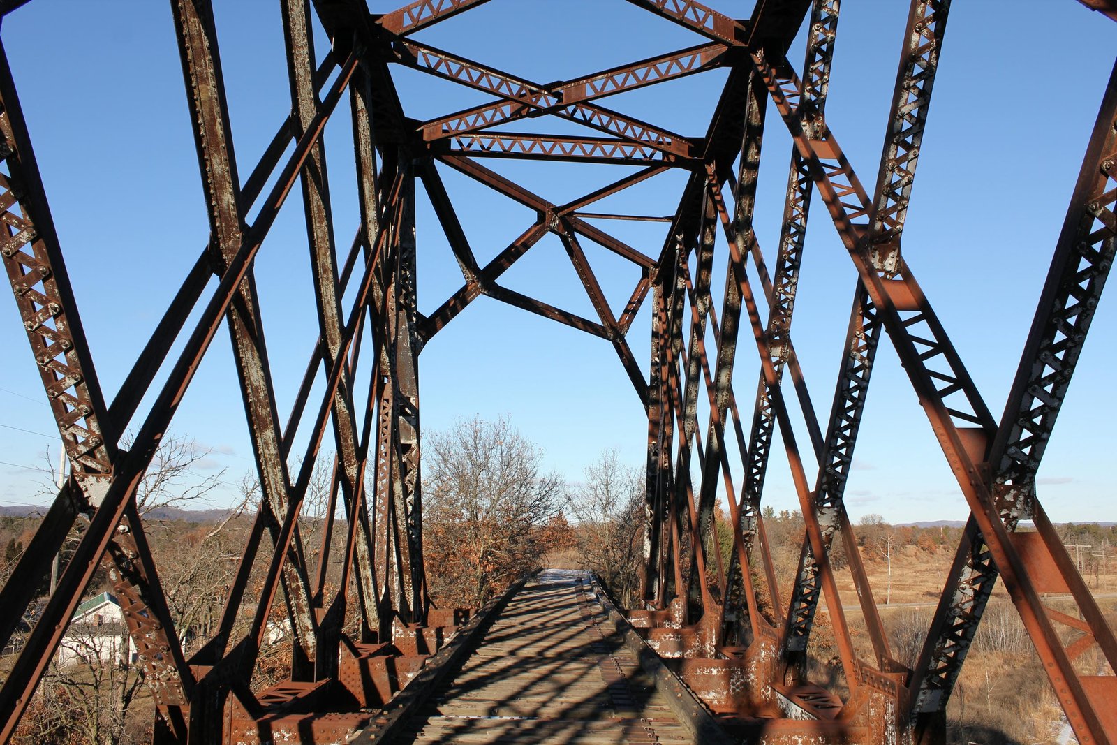 Inside truss